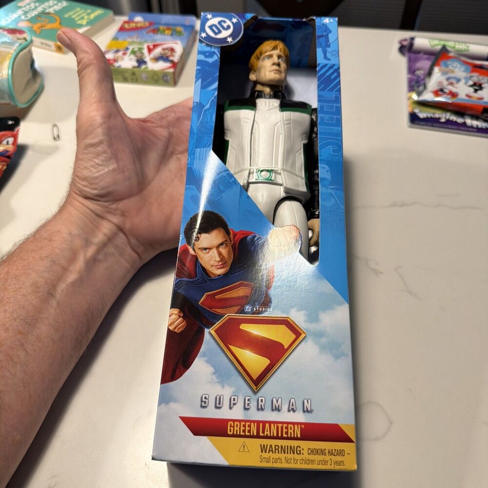 DC Comics Superman Legacy "Green Lantern" 12" Action Figure 4+ 2024 New on Box